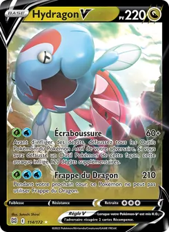 Carte Pokémon Hydragon V 114 — Stars Étincelantes
