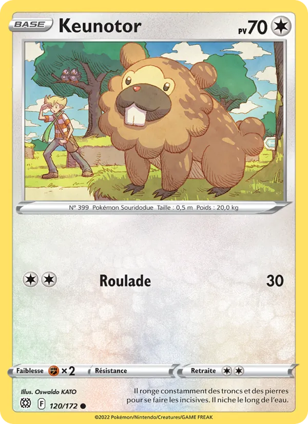 Carte Pokémon Keunotor 120/172 de l'extension Stars Étincelantes
