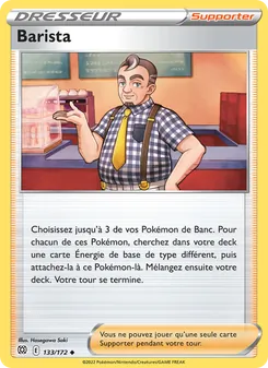 Carte Pokémon Barista 133 — Stars Étincelantes