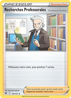 Carte Pokémon Recherches Professorales 147 — Stars Étincelantes