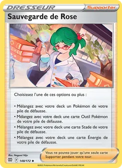 Carte Pokémon Sauvegarde de Rose 148 — Stars Étincelantes