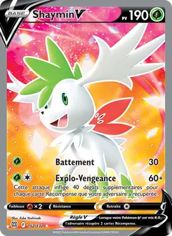 Carte Pokémon Shaymin V 152 — Stars Étincelantes