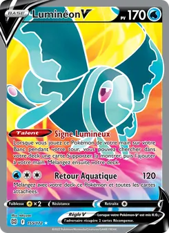 Carte Pokémon Luminéon V 155 — Stars Étincelantes