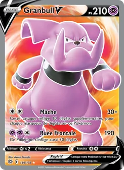 Carte Pokémon Granbull V 159 — Stars Étincelantes