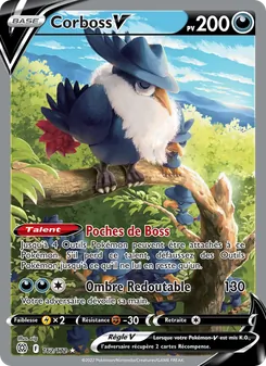 Carte Pokémon Corboss V 162 — Stars Étincelantes