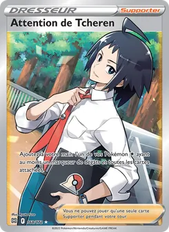 Carte Pokémon Attention de Tcheren 168 — Stars Étincelantes