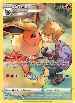 Carte Pokémon Pyroli TG01 — Stars Étincelantes