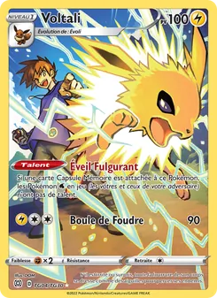 Carte Pokémon Voltali TG04 — Stars Étincelantes
