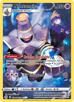 Carte Pokémon Noctunoir TG06 — Stars Étincelantes