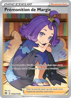 Carte Pokémon Prémonition de Margie TG24 — Stars Étincelantes