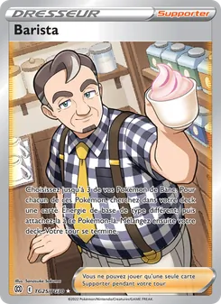 Carte Pokémon Barista TG25 — Stars Étincelantes