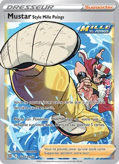 Carte Pokémon Mustar Style Mille Poings TG27 — Stars Étincelantes