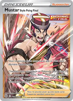 Carte Pokémon Mustar Style Poing Final TG28 — Stars Étincelantes