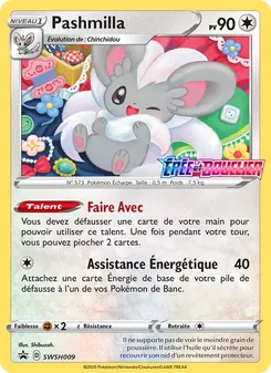Carte Pokémon Pashmilla SWSH009 — Promo SWSH