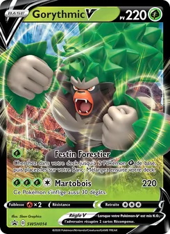 Carte Pokémon Gorythmic V SWSH014 — Promo SWSH