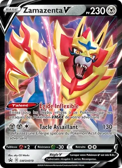 Carte Pokémon Zamazenta V SWSH019 — Promo SWSH