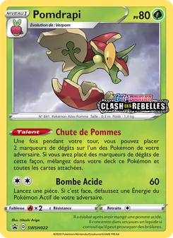 Carte Pokémon Pomdrapi SWSH022 — Promo SWSH