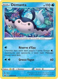 Carte Pokémon Démanta SWSH026 — Promo SWSH