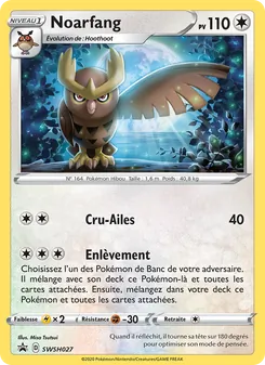 Carte Pokémon Noarfang SWSH027 — Promo SWSH