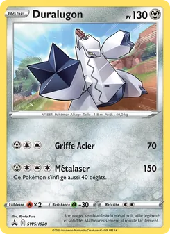 Carte Pokémon Duralugon SWSH028 — Promo SWSH