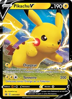 Carte Pokémon Pikachu V SWSH061 — Promo SWSH