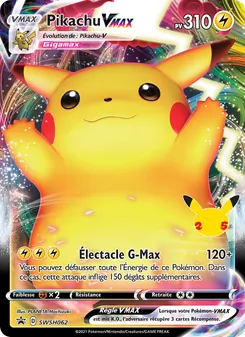 Carte Pokémon Pikachu VMAX SWSH062 — Promo SWSH
