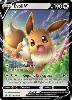 Carte Pokémon Évoli V SWSH065 — Promo SWSH