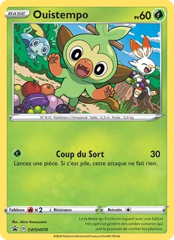 Carte Pokémon Ouistempo SWSH070 — Promo SWSH