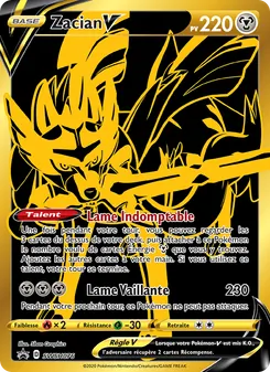 Carte Pokémon Zacian V SWSH076 — Promo SWSH