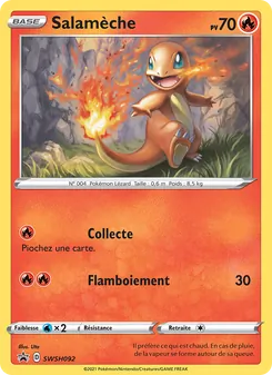 Carte Pokémon Salamèche SWSH092 — Promo SWSH
