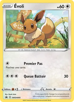 Carte Pokémon Évoli SWSH095 — Promo SWSH