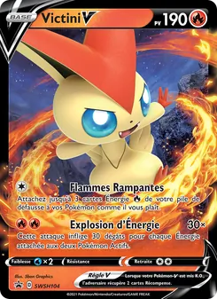 Carte Pokémon Victini V SWSH104 — Promo SWSH