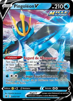 Carte Pokémon Pingoléon V SWSH108 — Promo SWSH