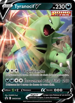 Carte Pokémon Tyranocif V SWSH109 — Promo SWSH