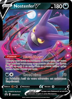 Carte Pokémon Nostenfer V SWSH110 — Promo SWSH