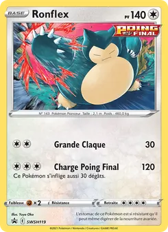 Carte Pokémon Ronflex SWSH119 — Promo SWSH