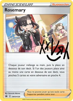 Carte Pokémon Rosemary SWSH120 — Promo SWSH