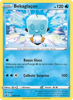 Carte Pokémon Bekaglaçon SWSH128 — Promo SWSH