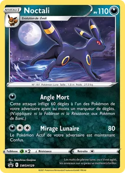 Carte Pokémon Noctali SWSH129 — Promo SWSH