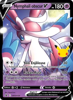 Carte Pokémon Nymphali obscur V SWSH134 — Promo SWSH