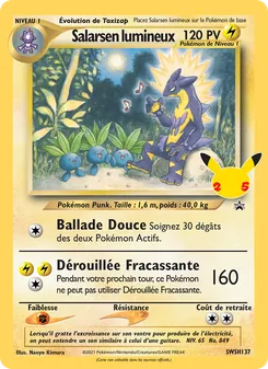 Carte Pokémon Salarsen lumineux SWSH137 — Promo SWSH