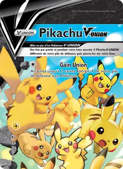 Carte Pokémon Pikachu V-UNION SWSH139 — Promo SWSH