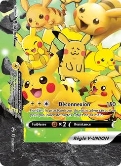 Carte Pokémon Pikachu V-UNION SWSH141 — Promo SWSH