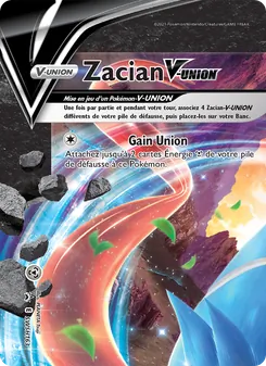 Carte Pokémon Zacian V-UNION SWSH163 — Promo SWSH