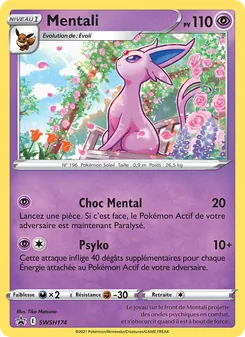 Carte Pokémon Mentali SWSH174 — Promo SWSH