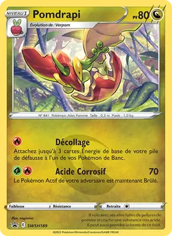 Carte Pokémon Pomdrapi SWSH189 — Promo SWSH