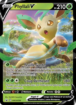 Carte Pokémon Phyllali V SWSH194