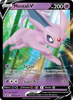 Carte Pokémon Mentali V SWSH201 — Promo SWSH