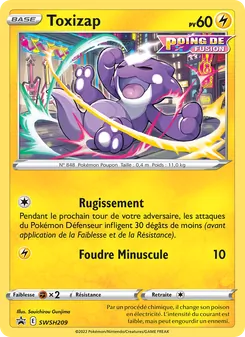 Carte Pokémon Toxizap SWSH209 — Promo SWSH