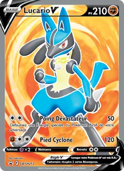 Carte Pokémon Lucario V SWSH213 — Promo SWSH